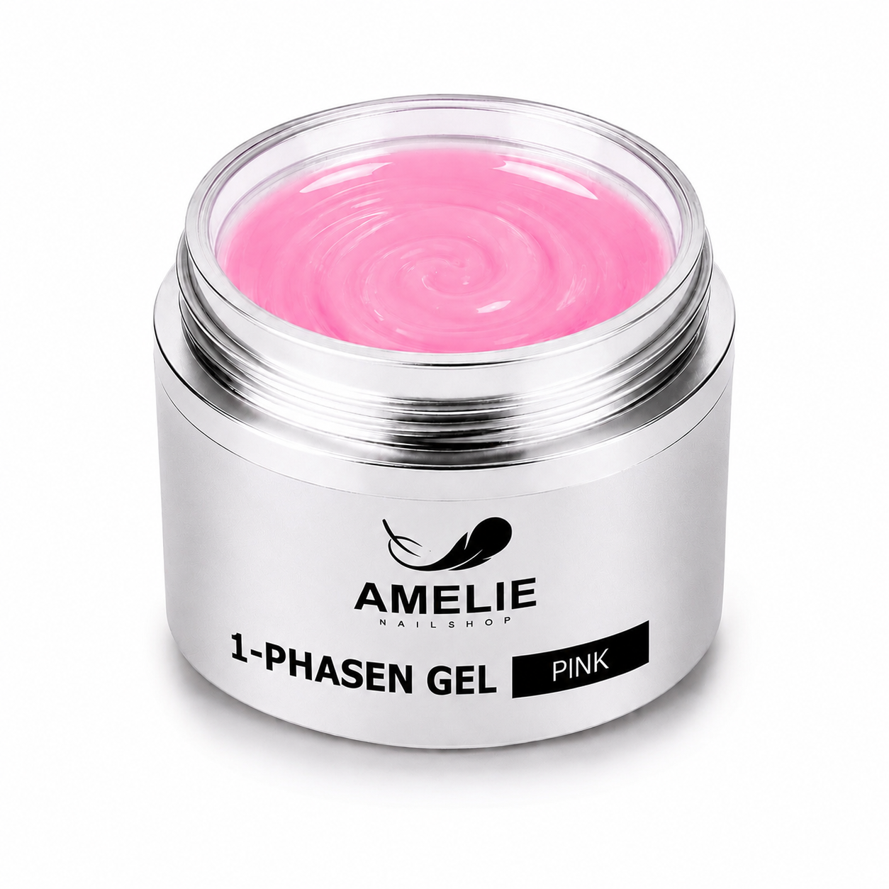 Amelie Nails 1-Phasengel Pink UV Gel Aufbau