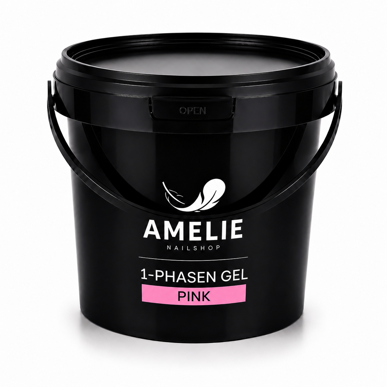 Amelie Nails 1-Phasengel Pink UV Gel Aufbau