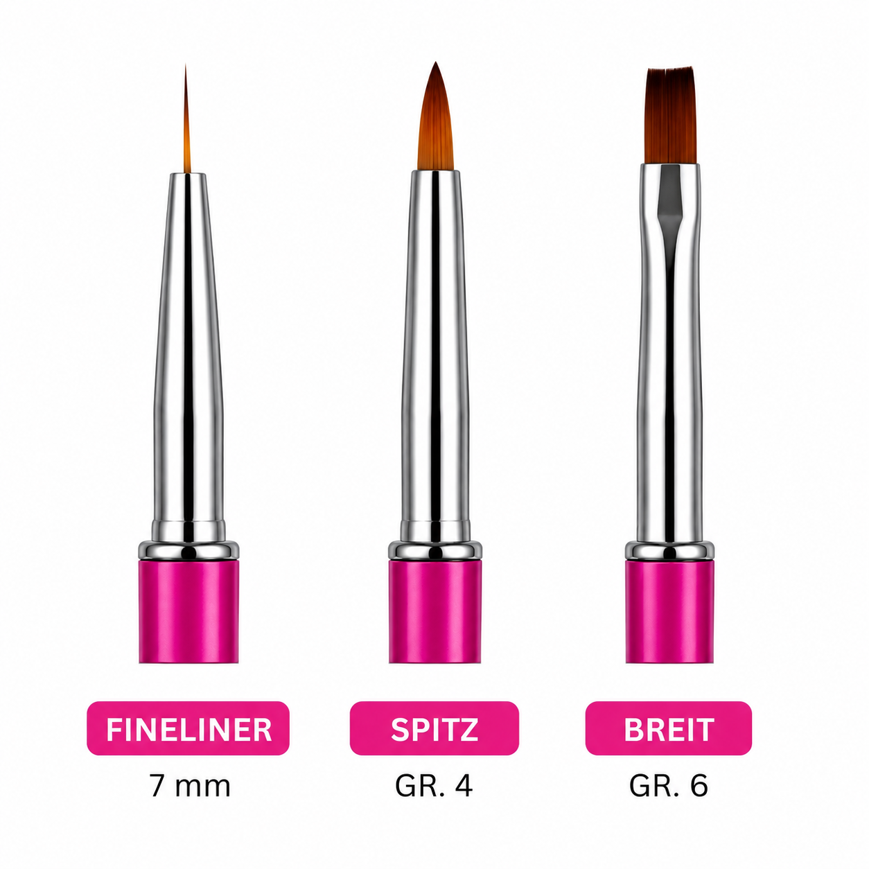 Amelie Nails Gel-Pinsel Pink Pearl