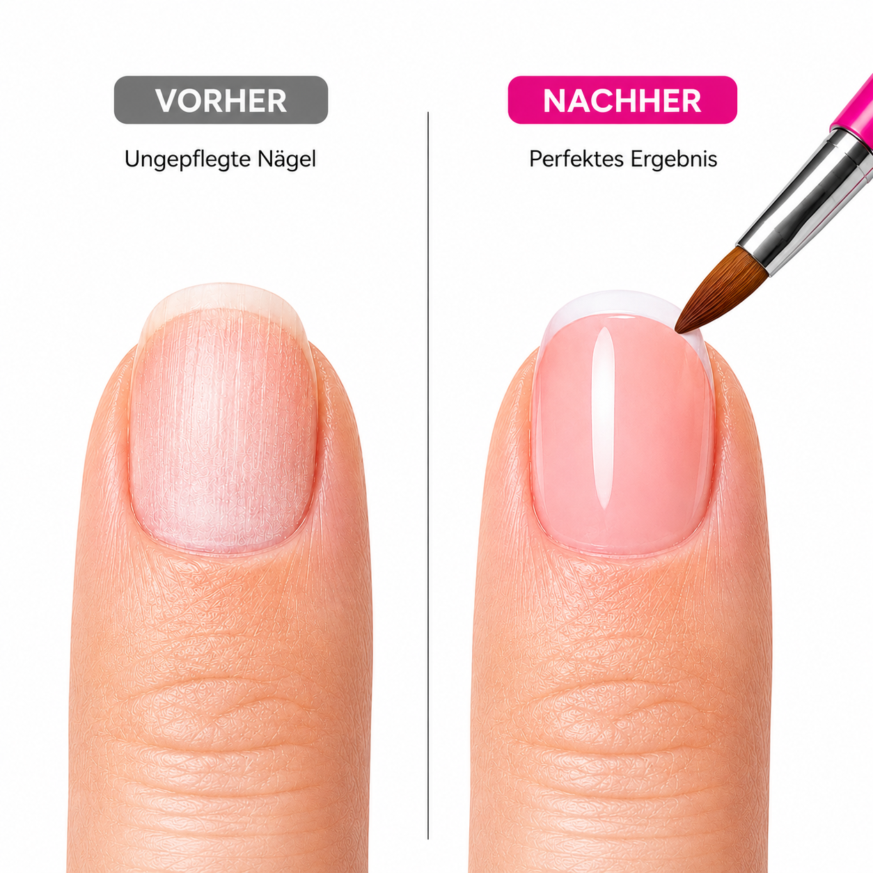 Amelie Nails Gel-Pinsel Pink Pearl