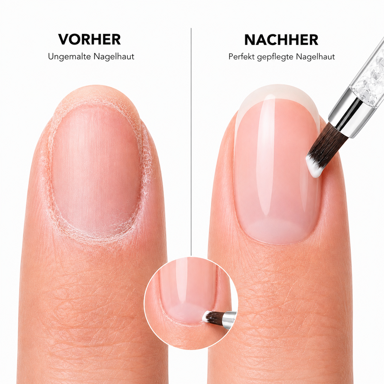 Amelie Nails Gel-Pinsel - Klar Kristall Gr.4