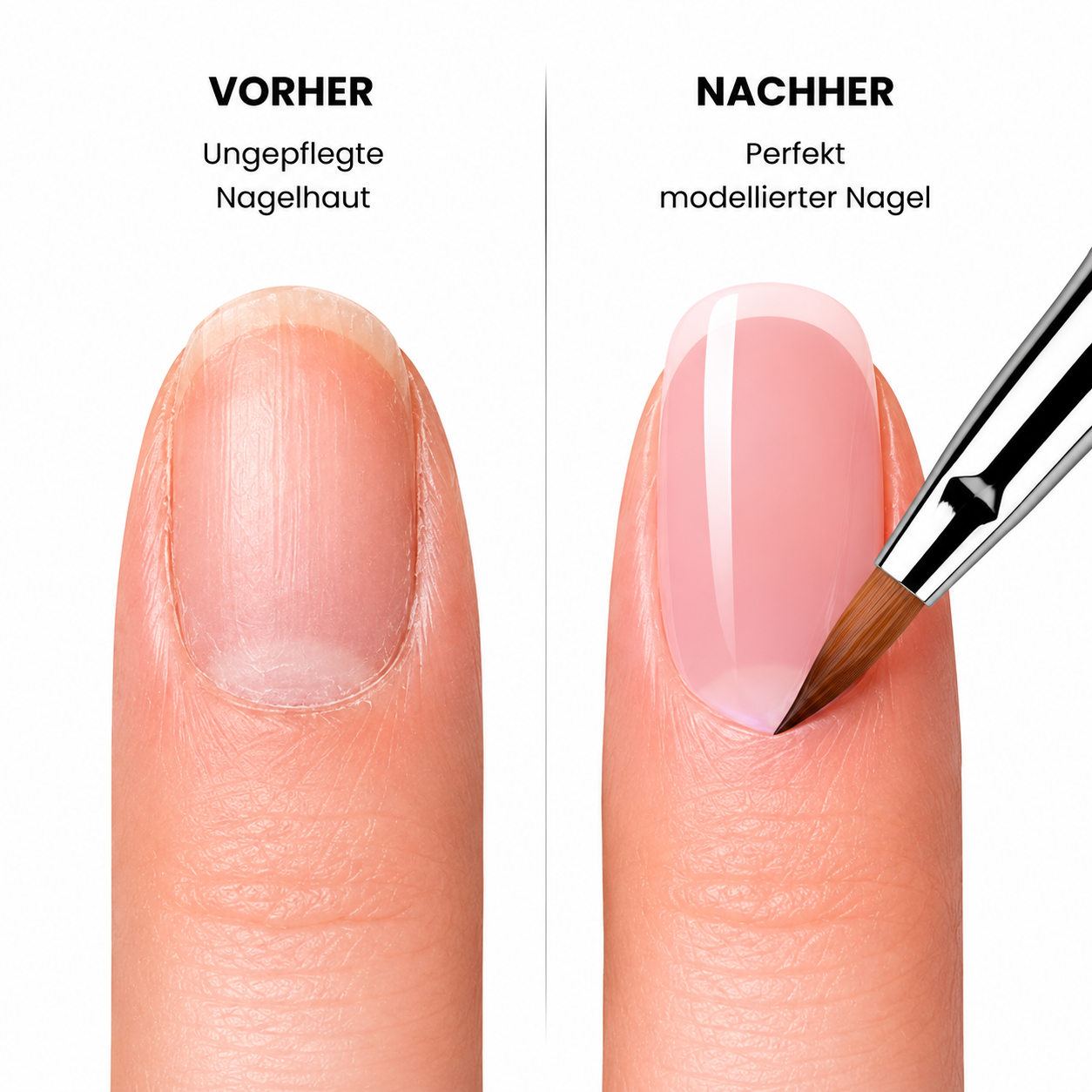 Amelie Nails Gel Pinsel - Black