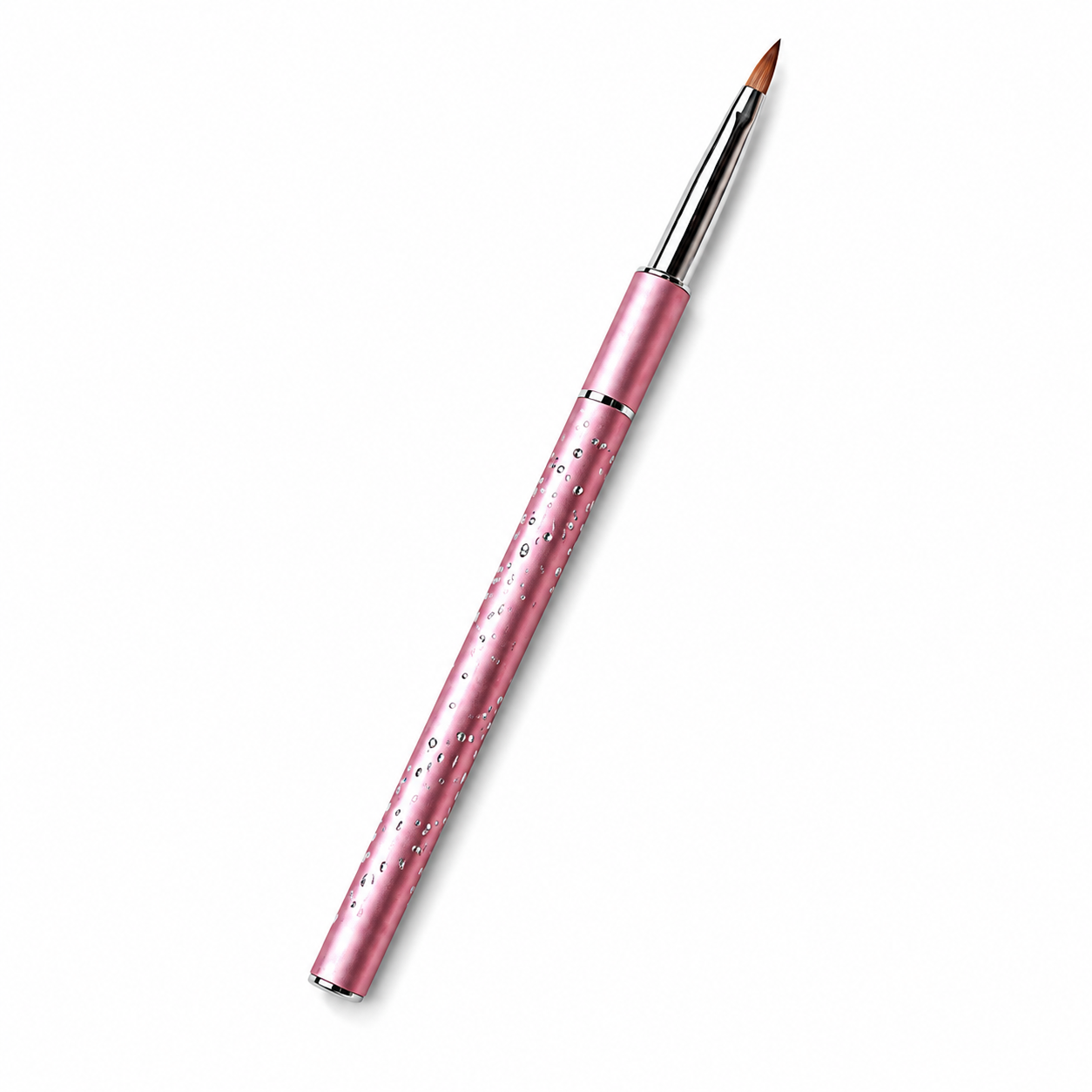 Amelie Nails Gel-Pinsel - Pink Glitzer Gr.4