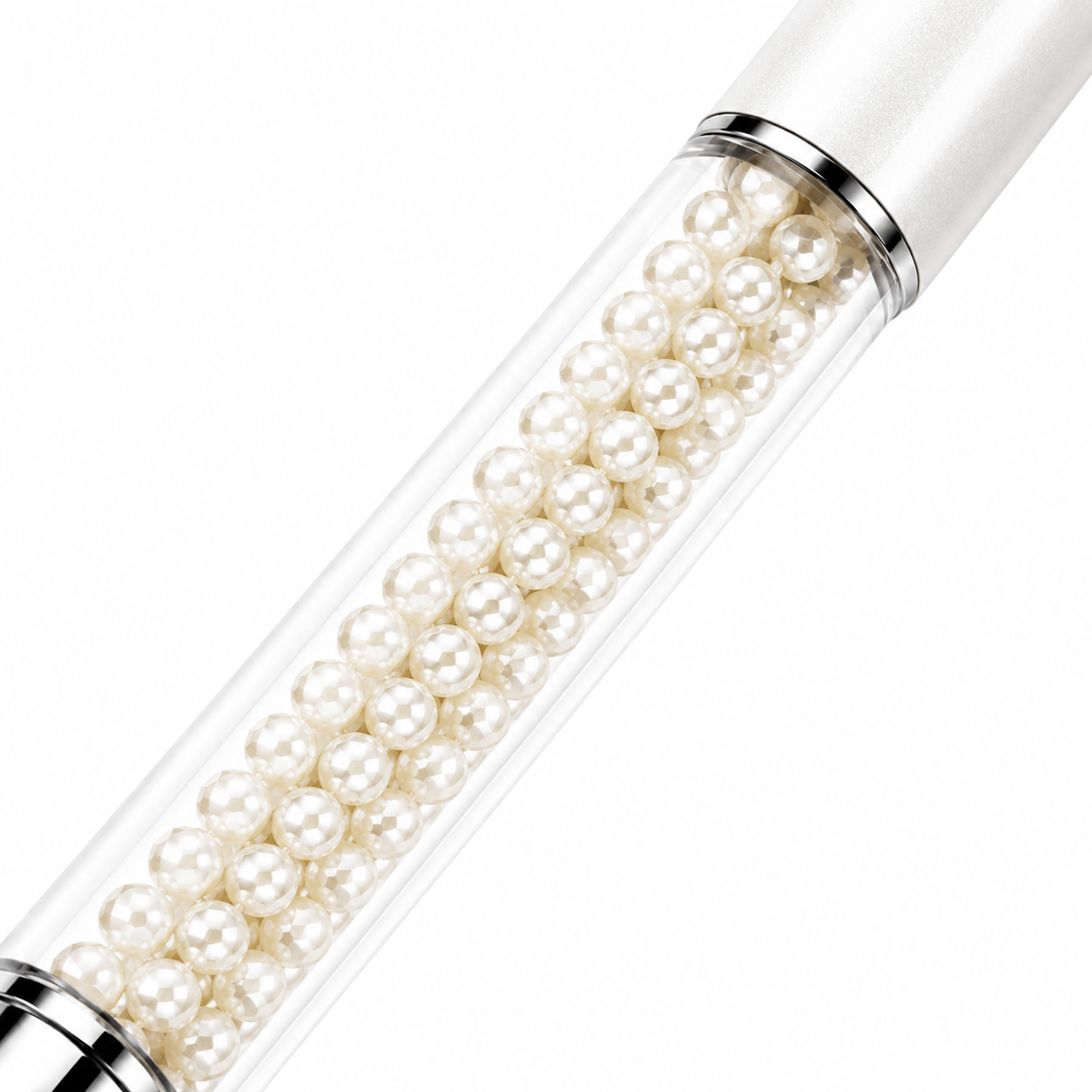 Amelie Nails Gel-Pinsel - White Pearl