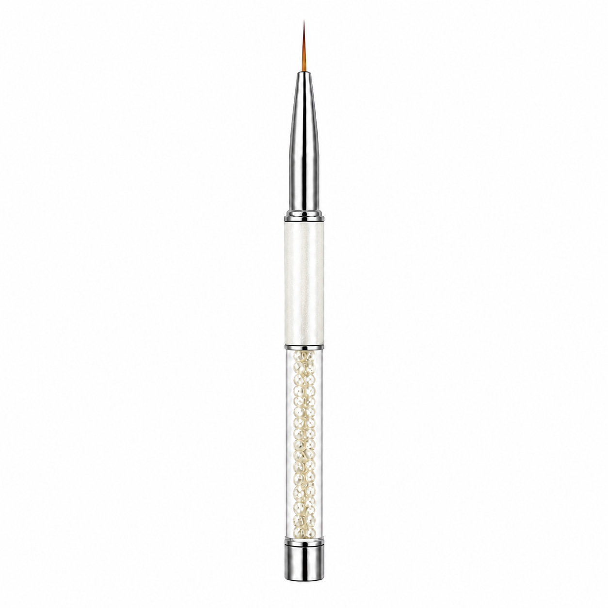 Amelie Nails Gel-Pinsel - White Pearl