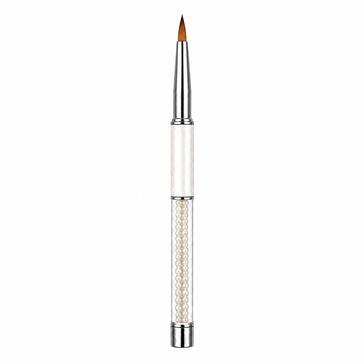 Amelie Nails Gel-Pinsel - White Pearl