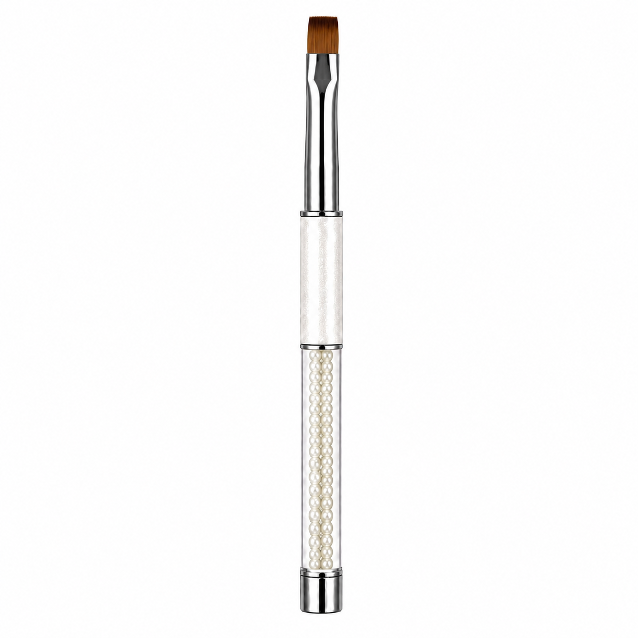 Amelie Nails Gel-Pinsel - White Pearl
