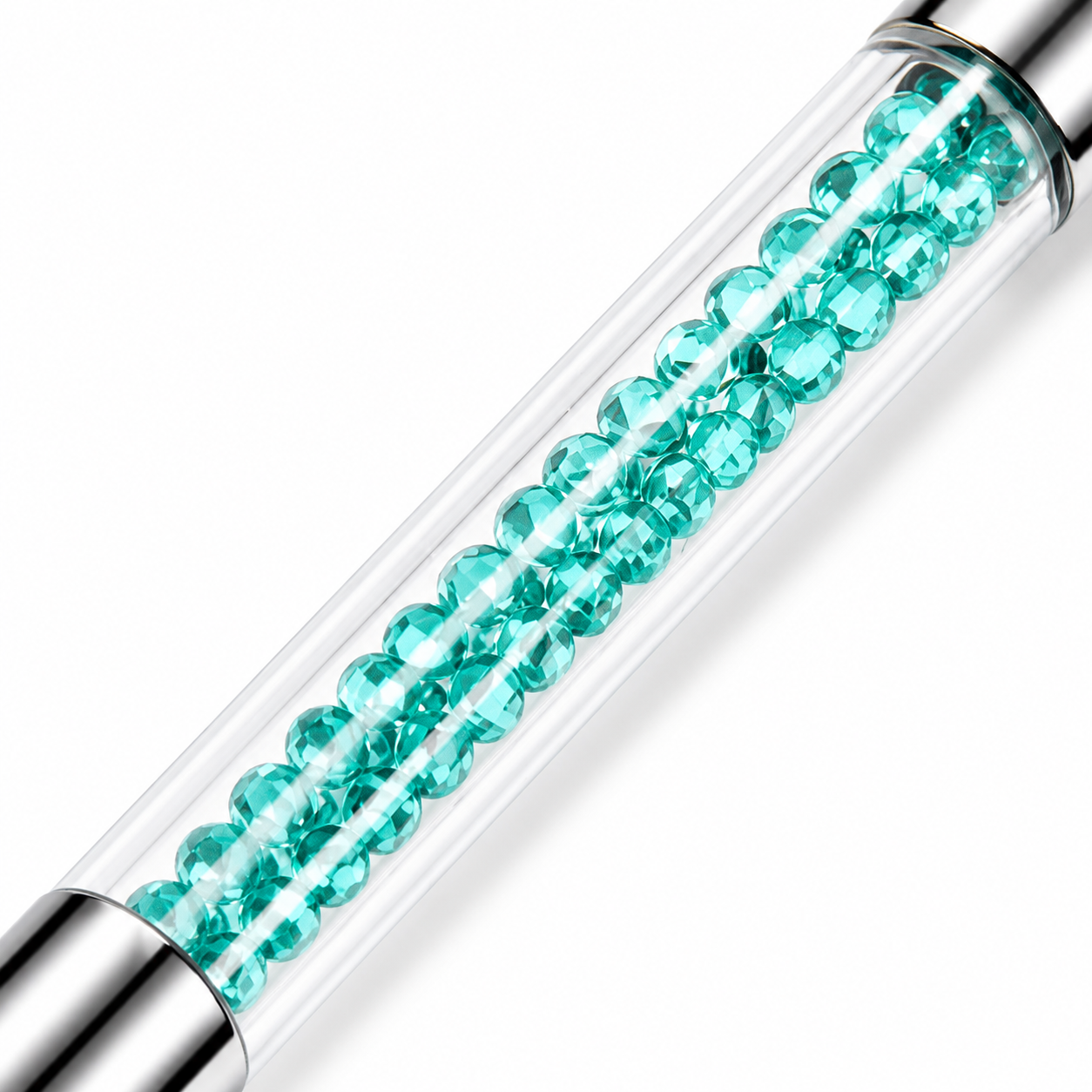 Twister-Swirl Nailart Pinsel - Grüne Perlen 3er Set