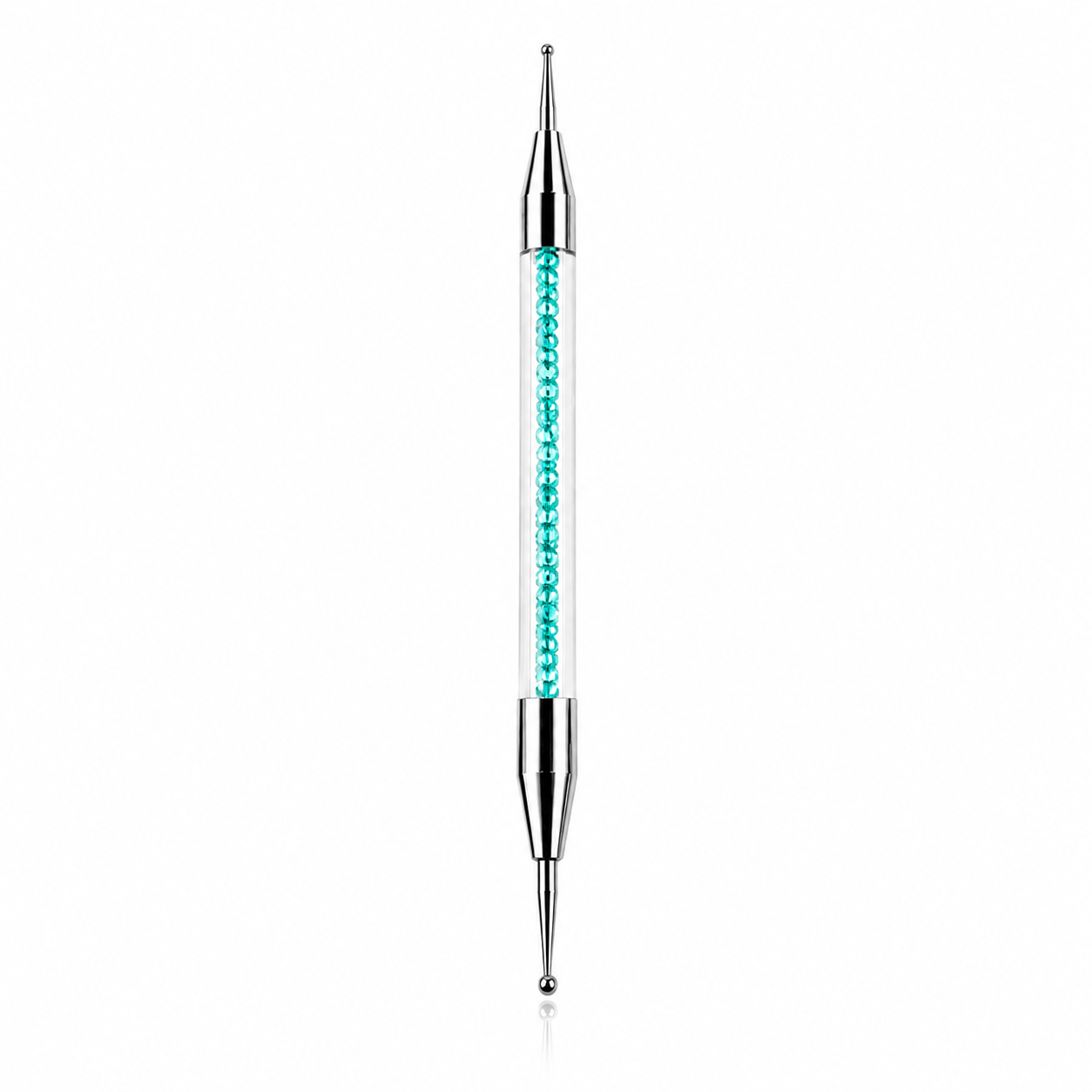 Twister-Swirl Nailart Pinsel - Grüne Perlen 3er Set