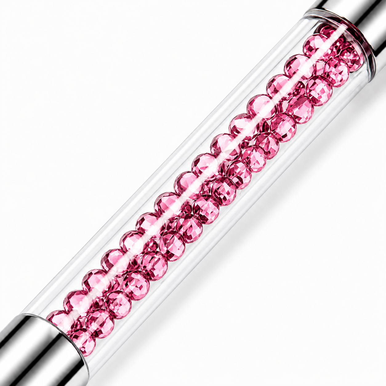 Twister-Swirl Nailart Pinsel - Pinke Perlen 3er Set