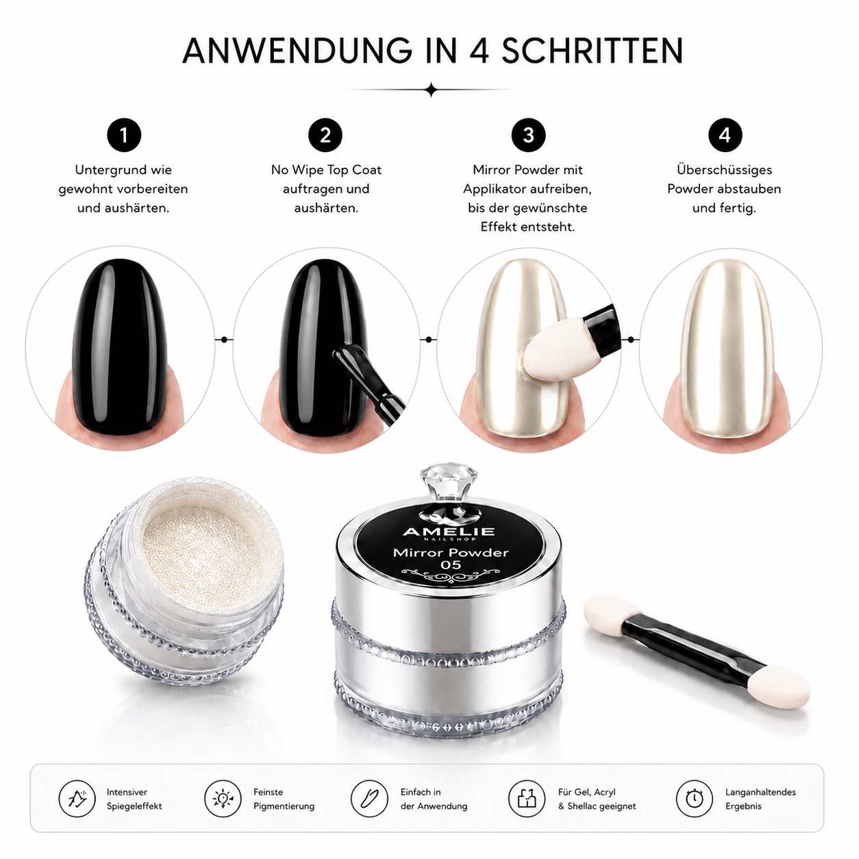 Mirror Powder Pigment Glitzer *05
