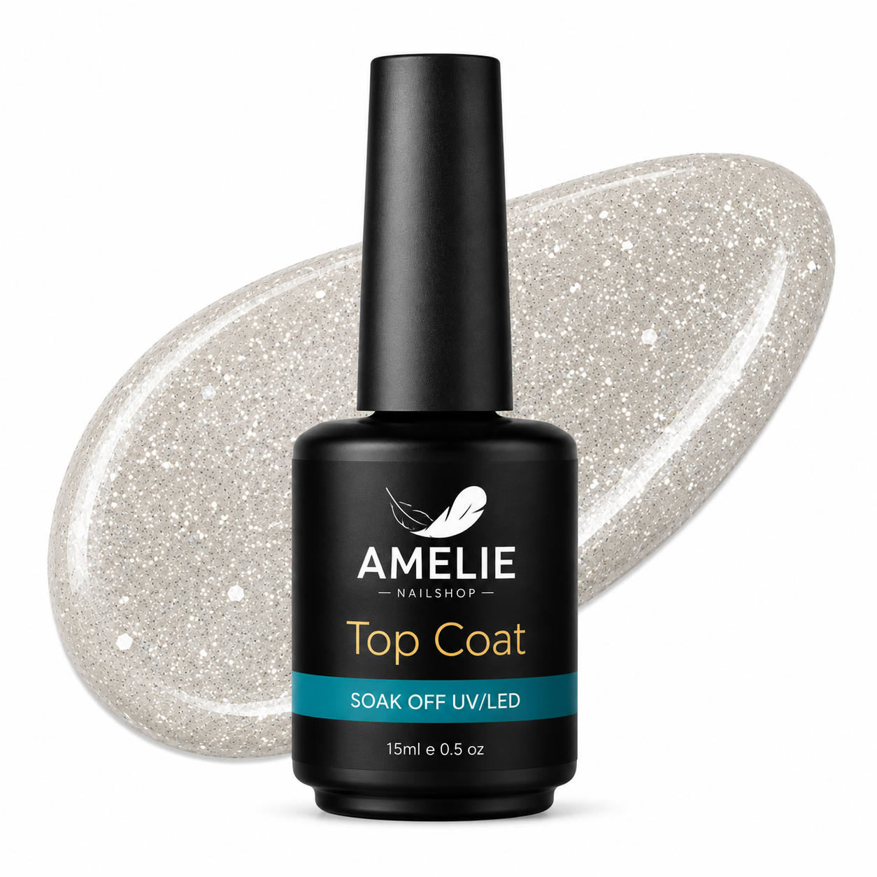 Amelie Nails Shimmer Top Coat Versiegler 01* 15ml