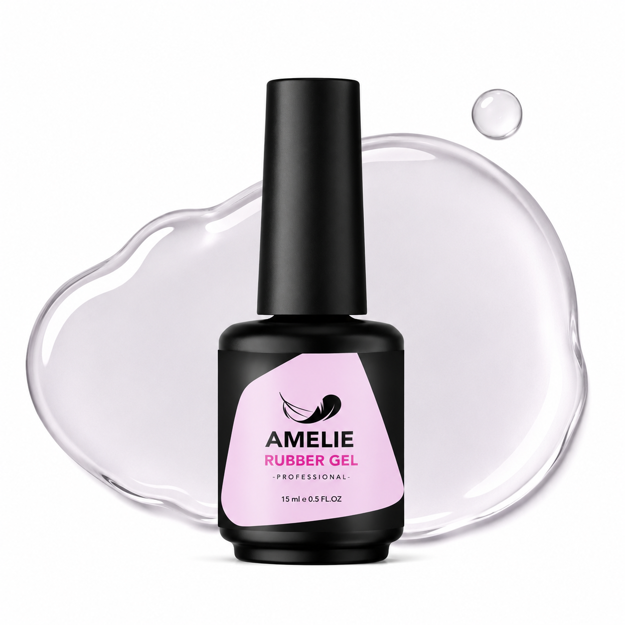 Amelie Nails Rubber Top Coat 15ml