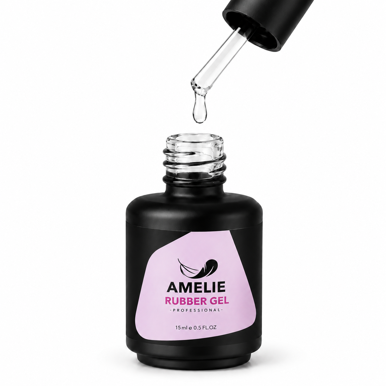 Amelie Nails Rubber Top Coat 15ml