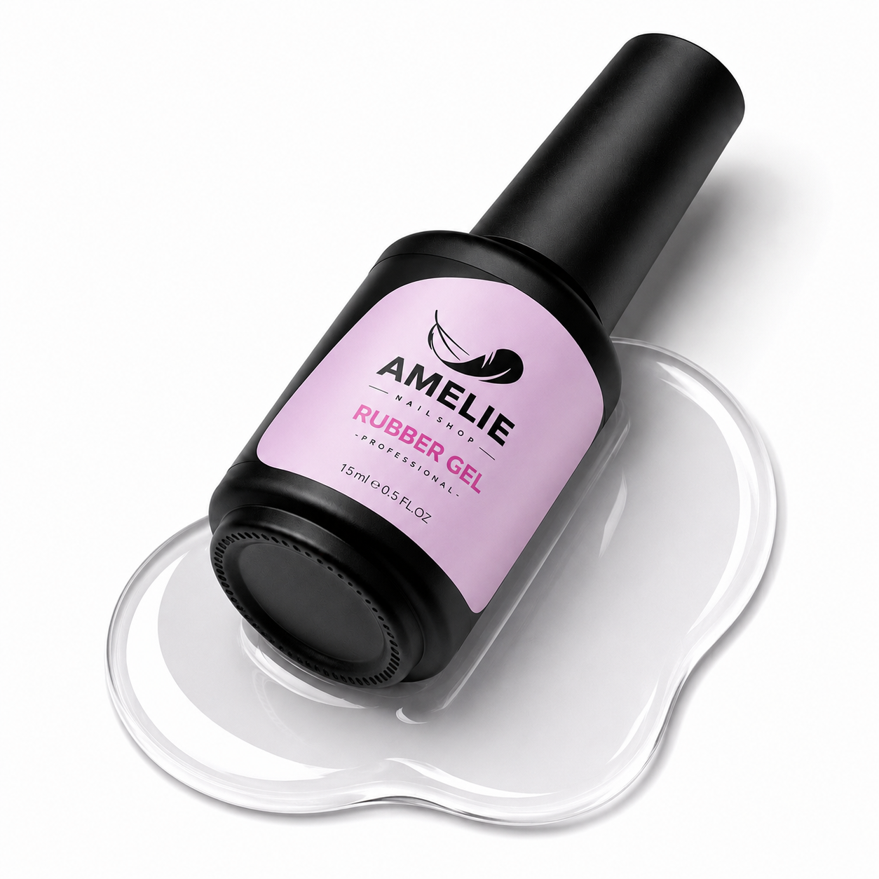 Amelie Nails Rubber Top Coat 15ml