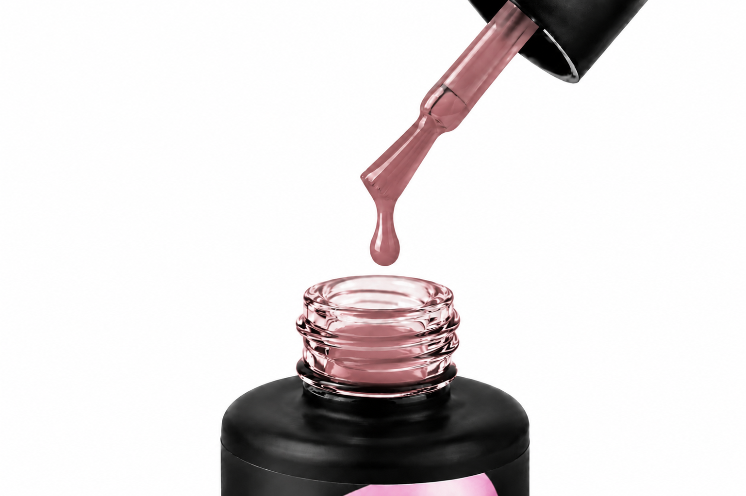 Amelie Nails Rubber Base Gel - No Separation Dark Rose 33* 15ml