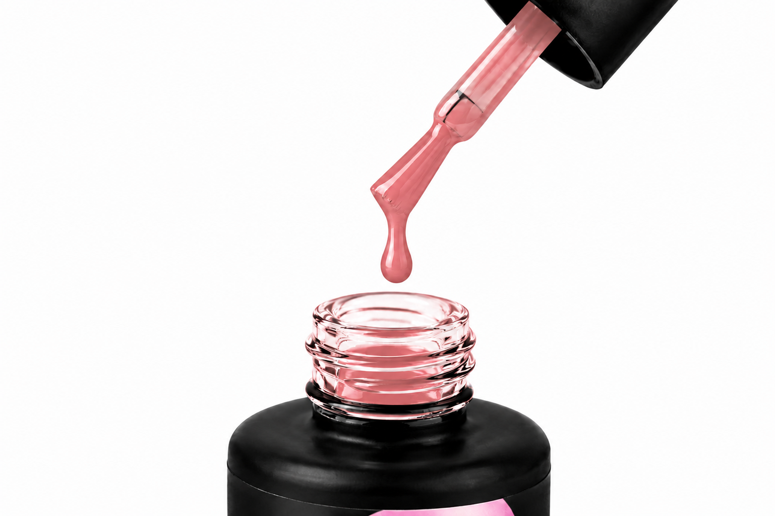 Amelie Nails Rubber Base Ge No Separation Medium Rose 16* 15ml