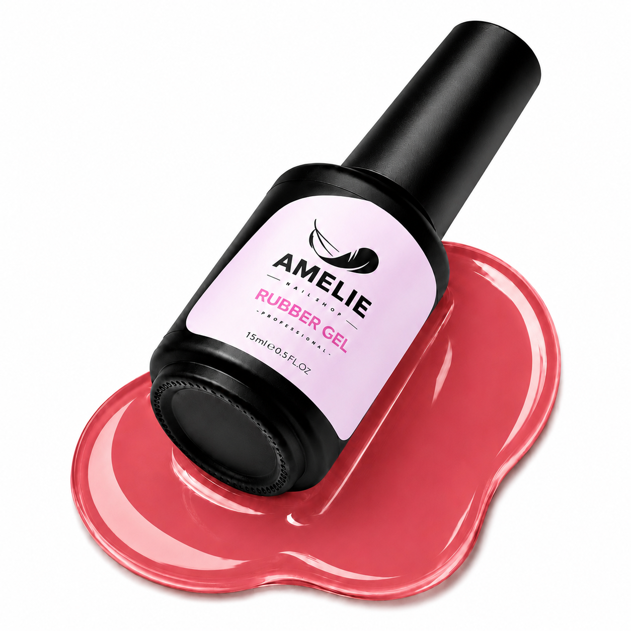 Amelie Nails Rubber Base Camouflage Rose-Rot 02* 15ml