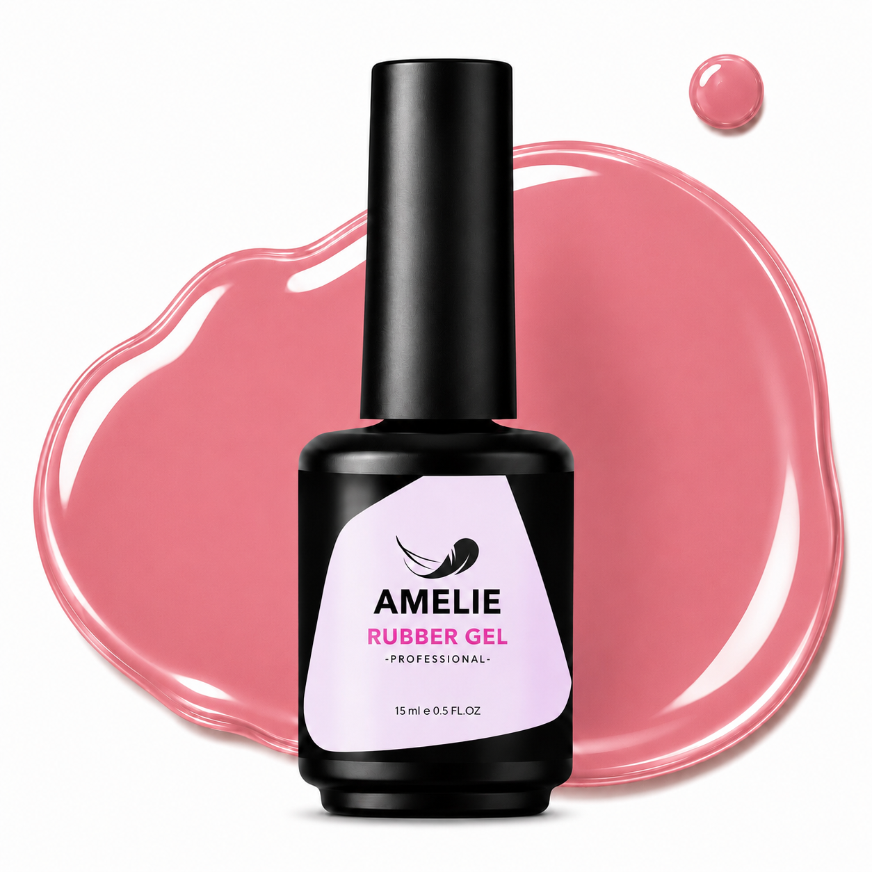 Amelie Nails Rubber Base Camouflage Medium Rosa 01* 15ml