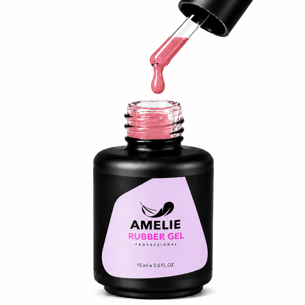 Amelie Nails Rubber Base Camouflage Medium Rosa 01* 15ml