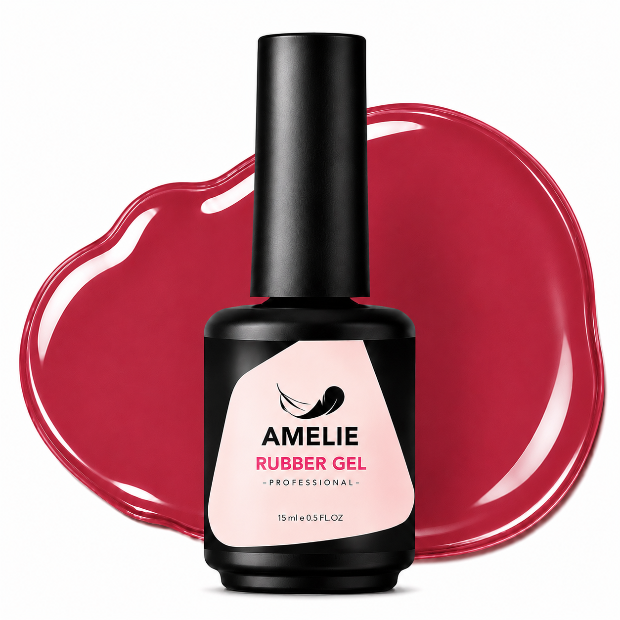 Amelie Nails Rubber Base Camouflage Rose-Rot 02* 15ml