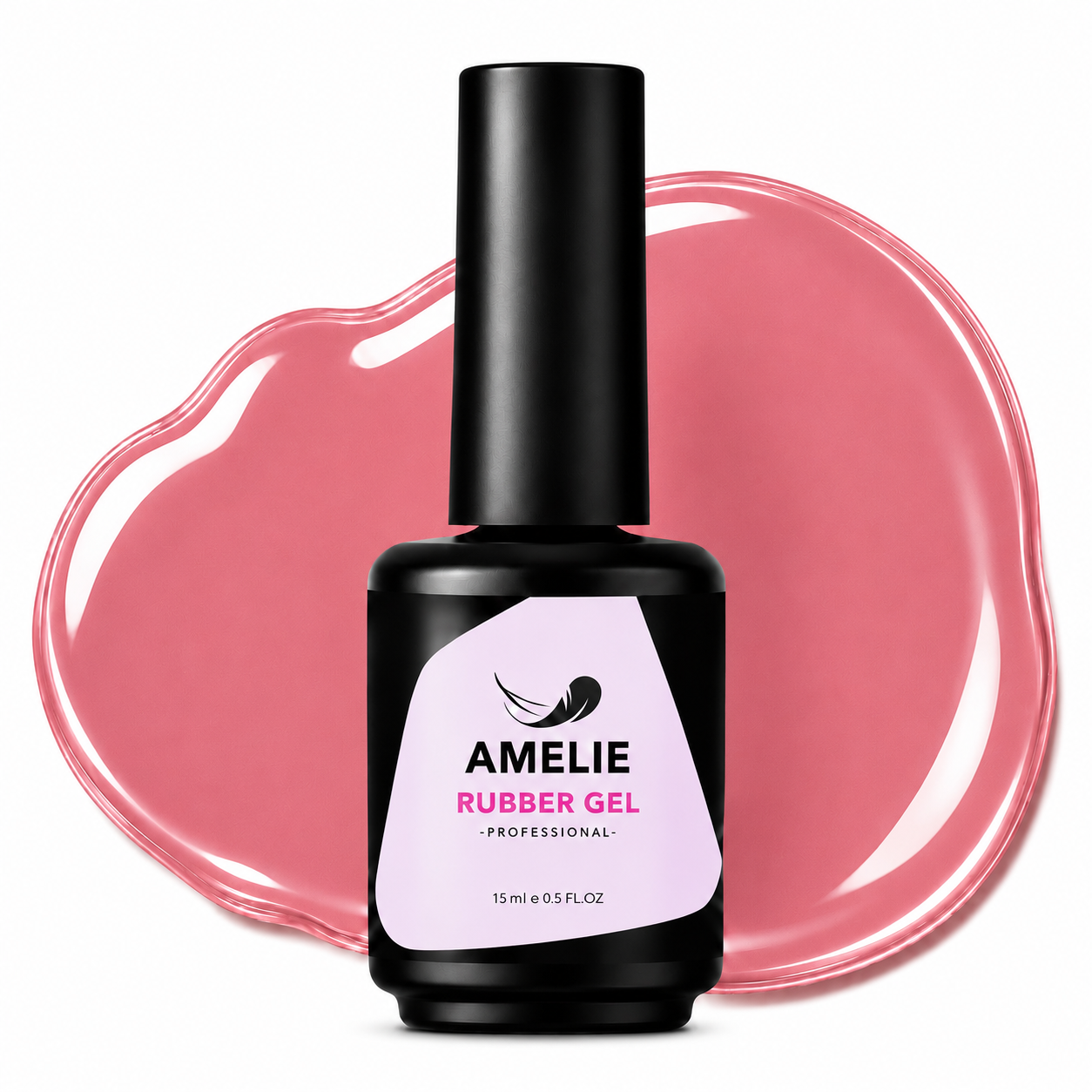 Amelie Nails Rubber Base Camouflage Medium Rosa 01* 15ml