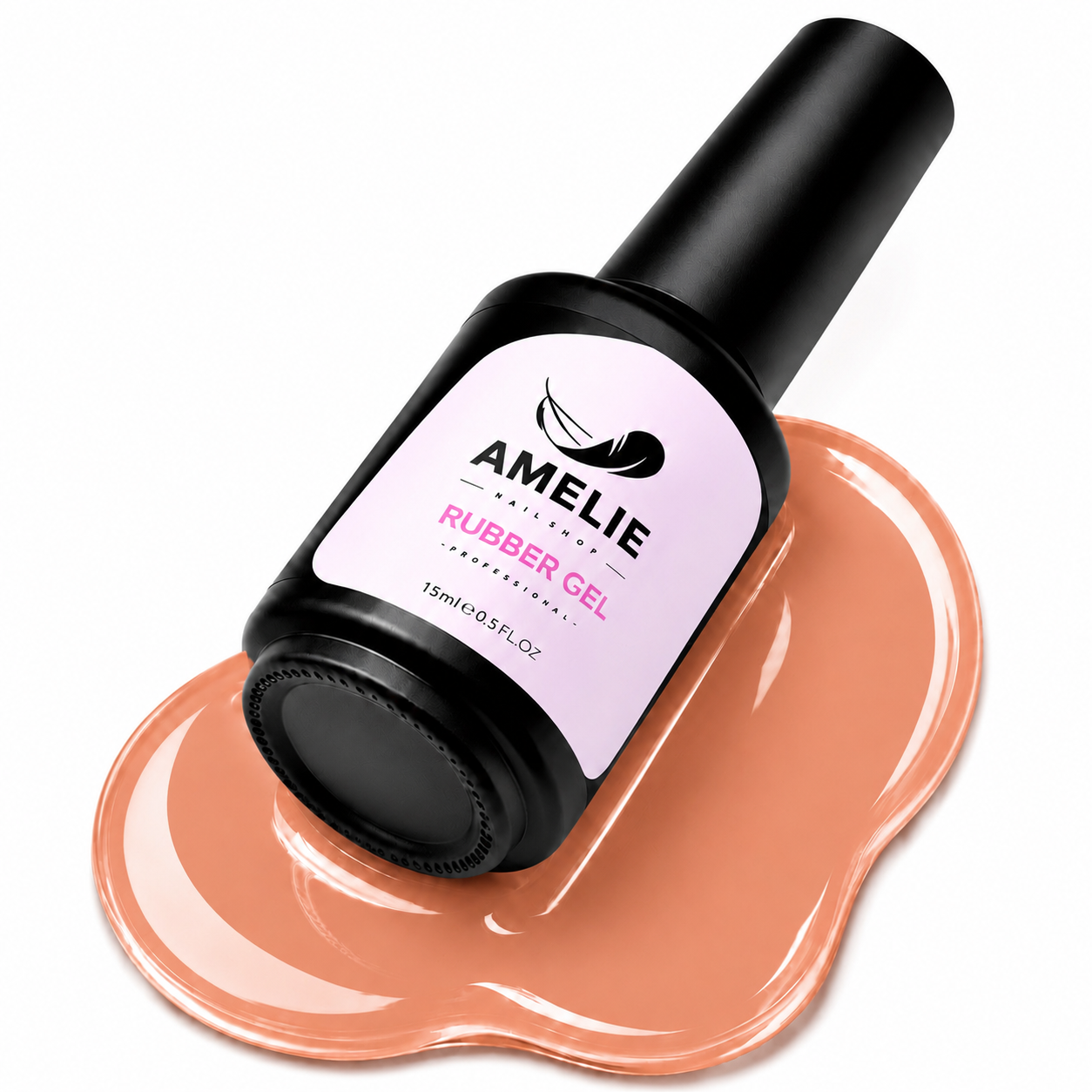 Amelie Nails Rubber Base Gel Camelia Nude 22* 15ml