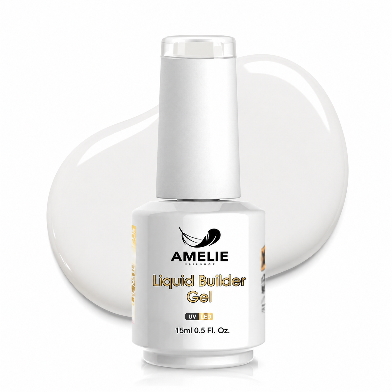 Amelie Nails Liquid Builder Gel weiß 07* 15ml