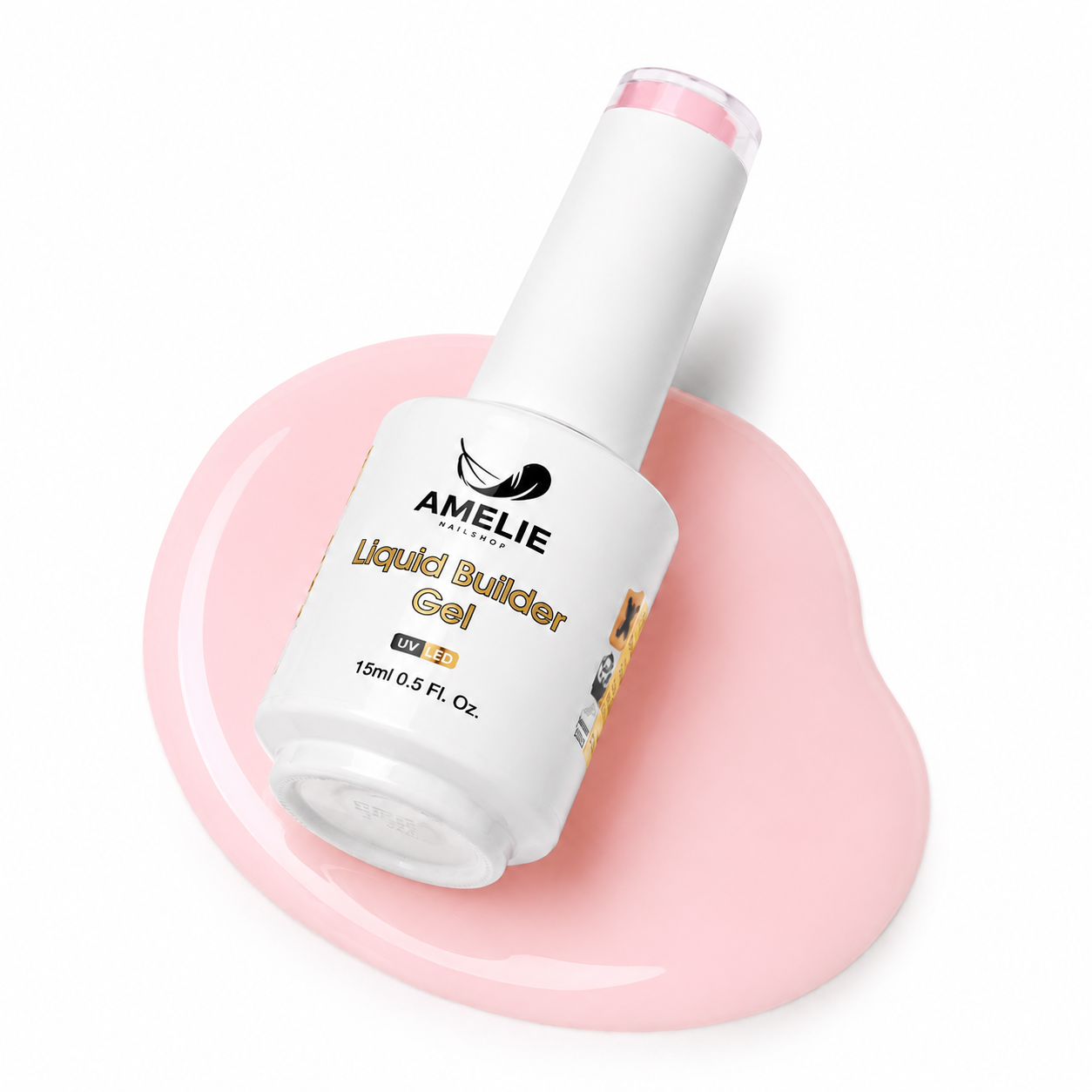 Amelie Nails Liquid Builder Gel Pastellrosa 01* 15ml