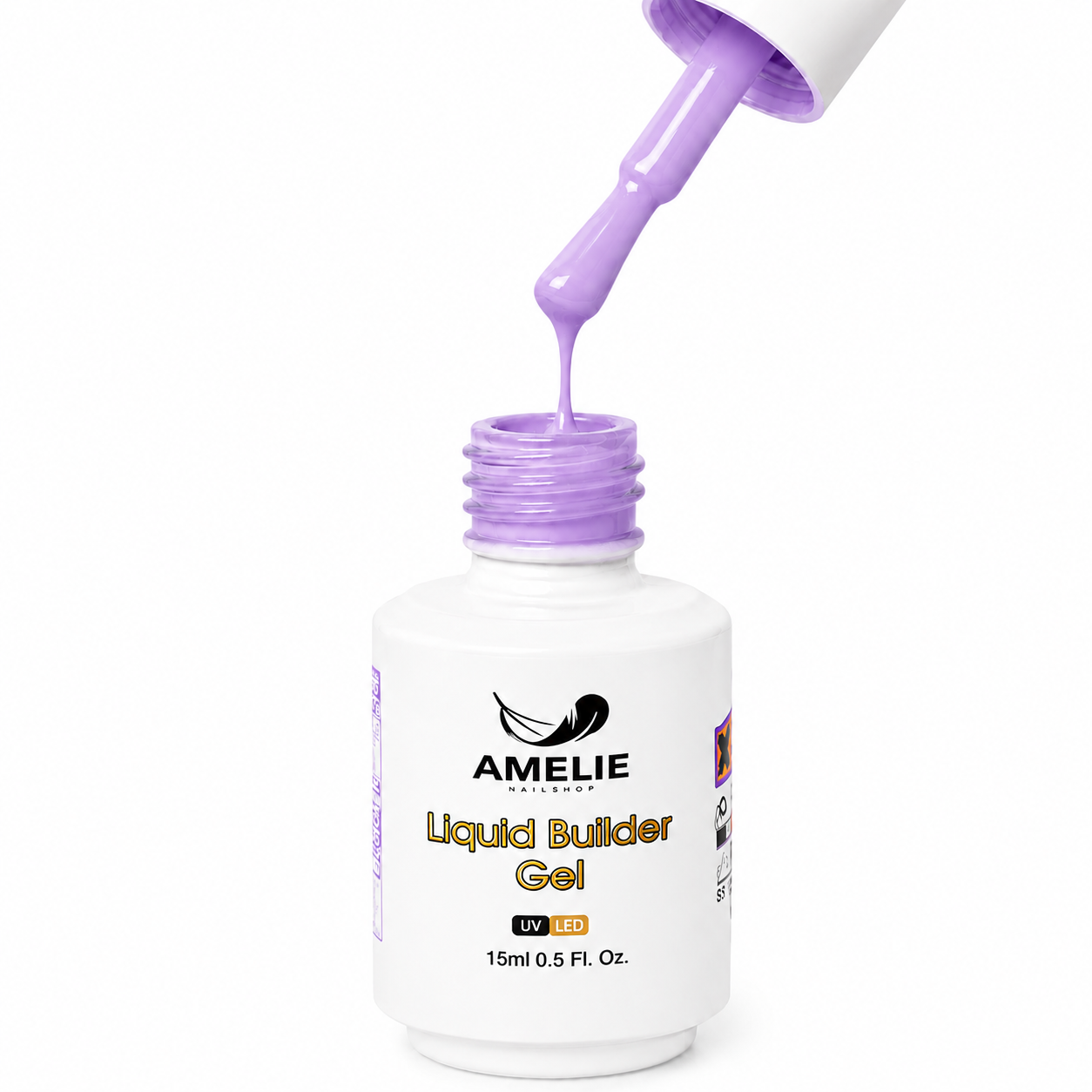 Amelie Nails Liquid Builder Gel Violett 12* 15ml