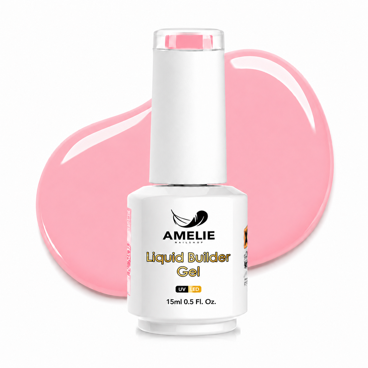 Amelie Nails Liquid Builder Gel Rose 23* 15ml