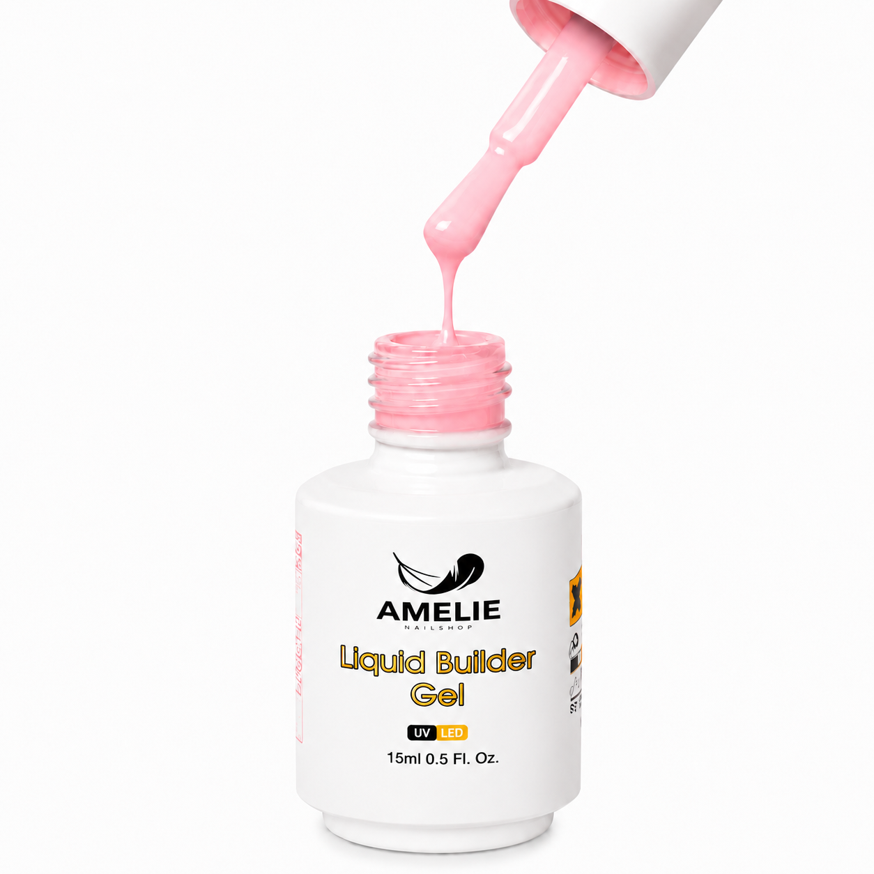 Amelie Nails Liquid Builder Gel Rose 23* 15ml