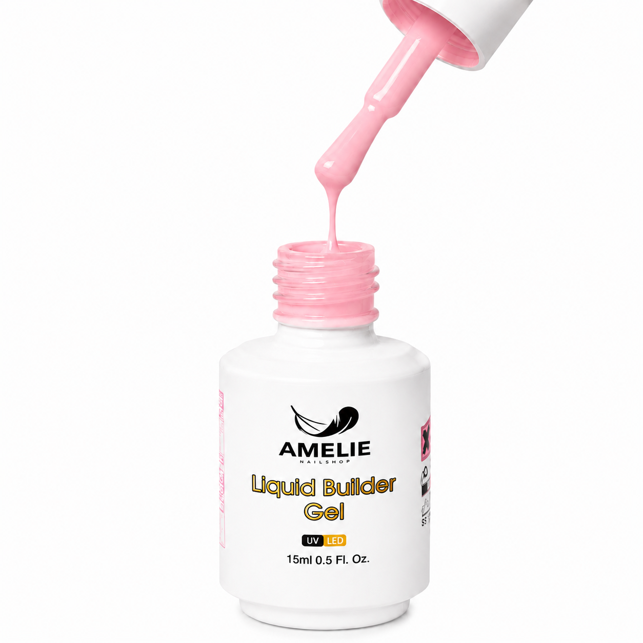Amelie Nails Liquid Builder Gel Pink 08* 15ml