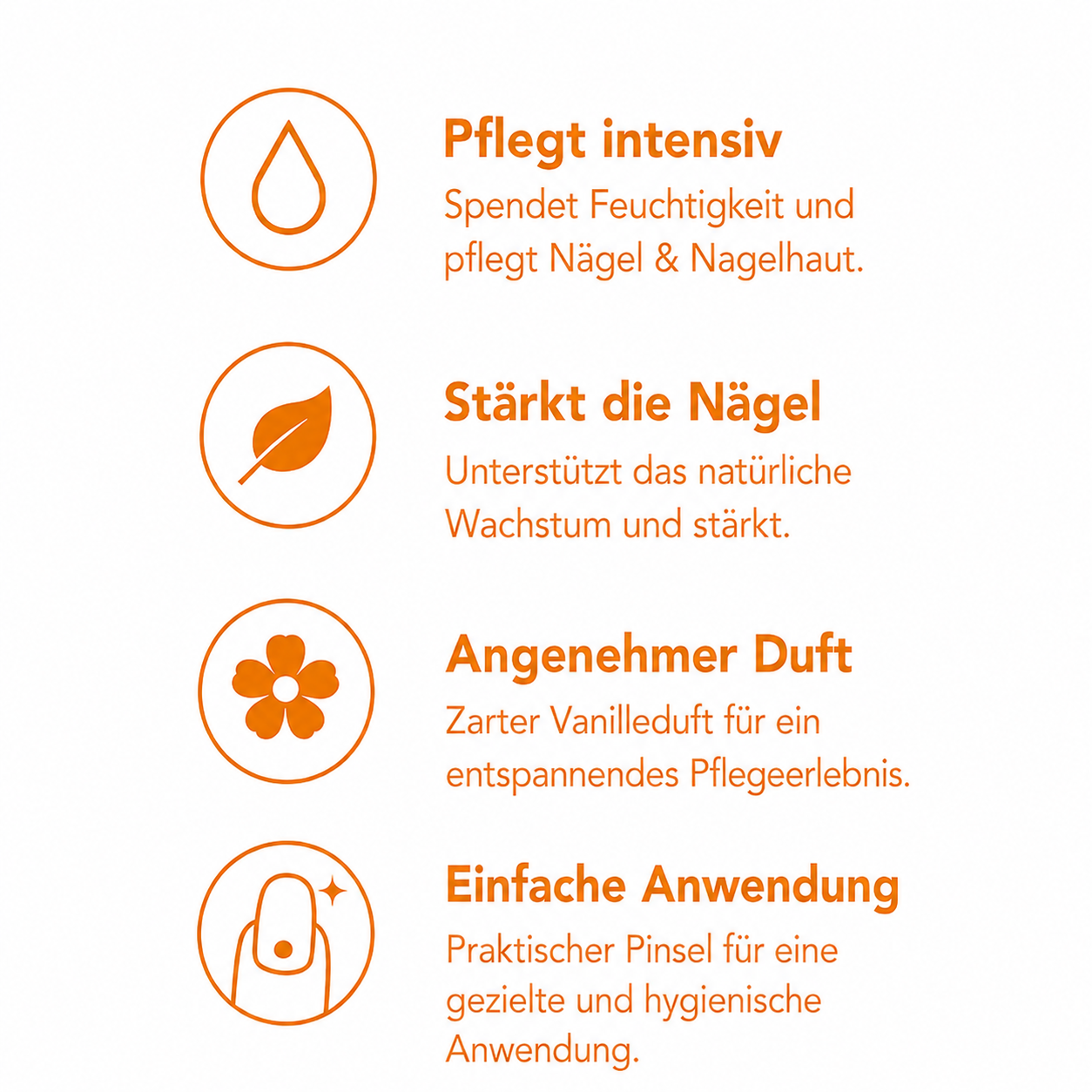 Amelie Nails Nagelöl Orangen-Duft 15ml