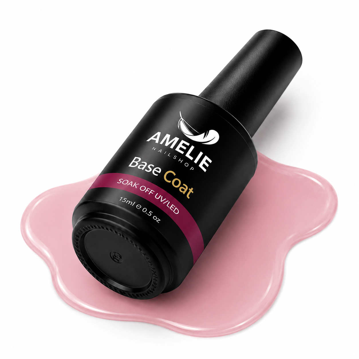 Amelie Nails Fiberglass Base Coat Pink 34* 15ml