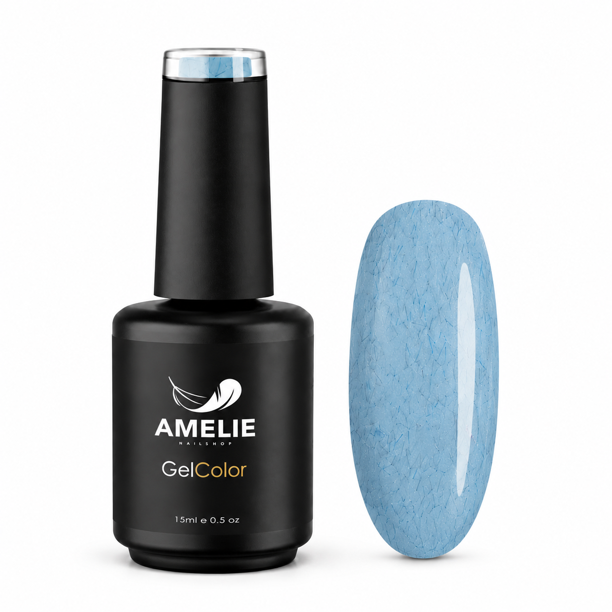 Amelie Nails Fibergel  UV-Nagellack Hellblau F10* 15ml