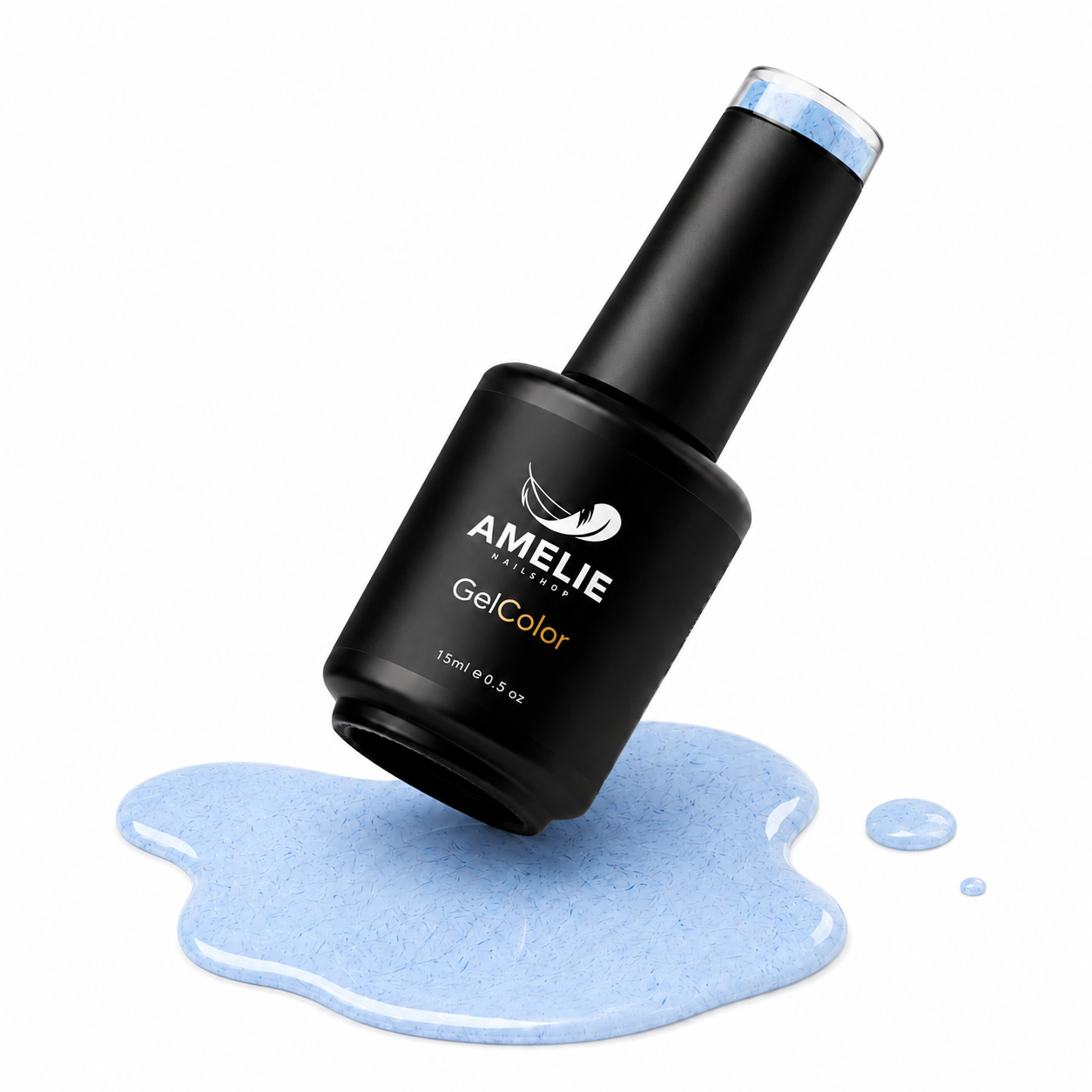 Amelie Nails Fibergel UV-Nagellack Babyblau F11* 15ml