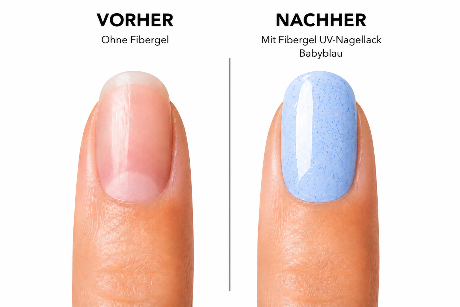 Amelie Nails Fibergel UV-Nagellack Babyblau F11* 15ml