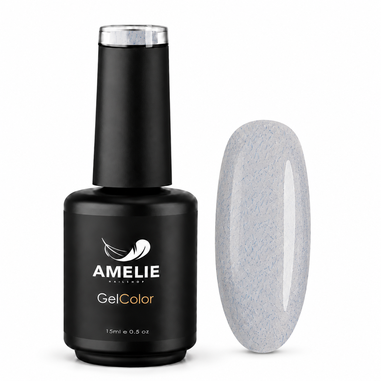 Amelie Nails Fibergel UV-Nagellack Grau F02* 15ml