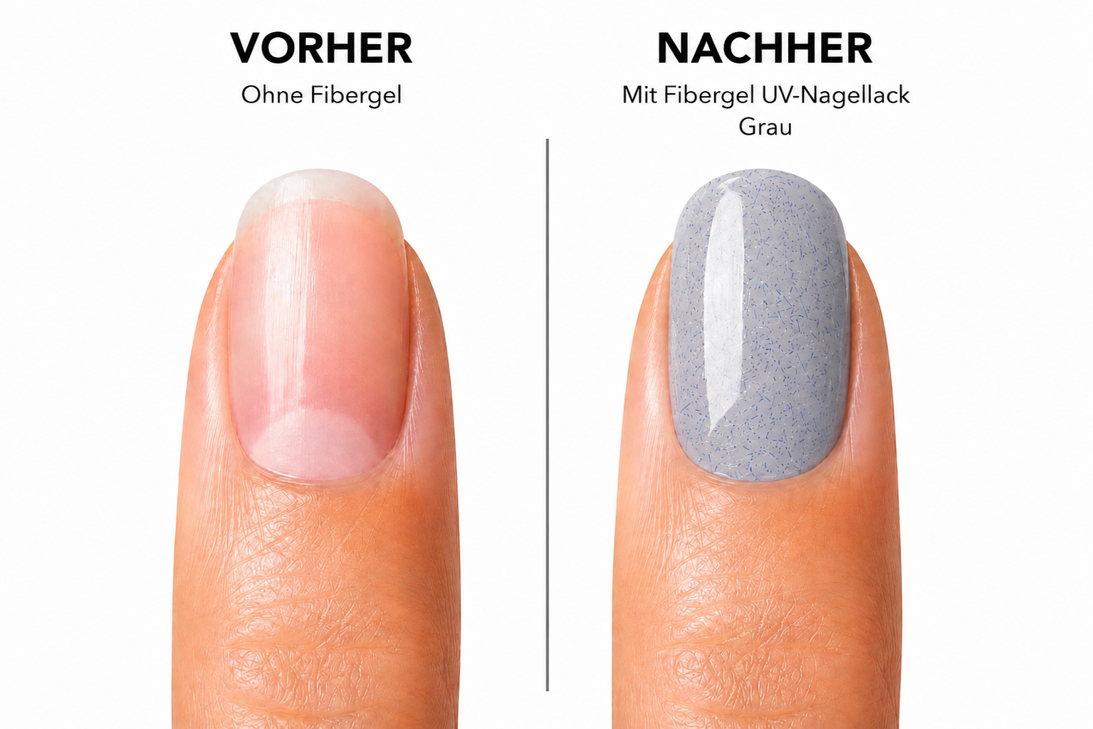 Amelie Nails Fibergel UV-Nagellack Grau F02* 15ml