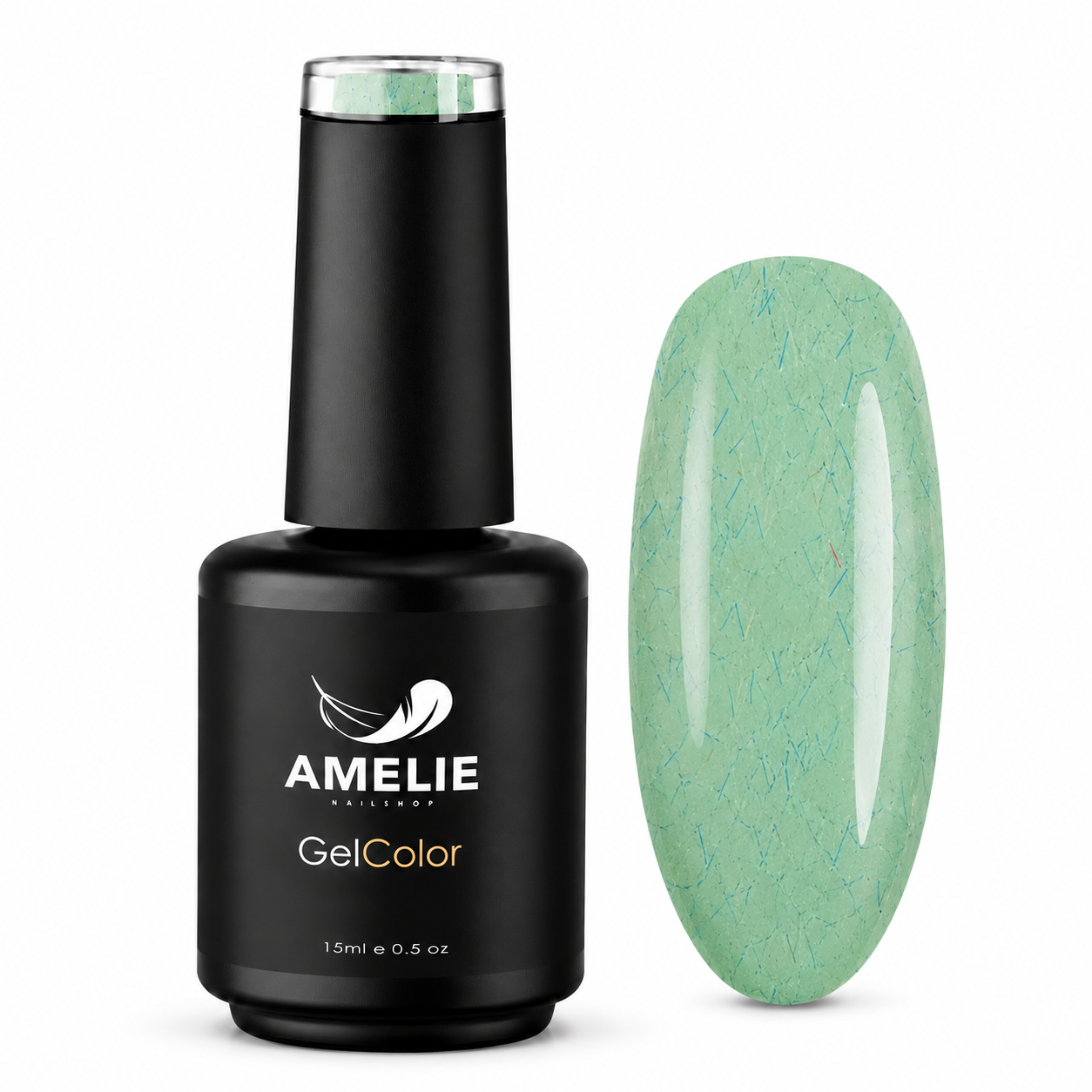 Amelie Nails Fibergel UV-Nagellack Grün F04* 15ml
