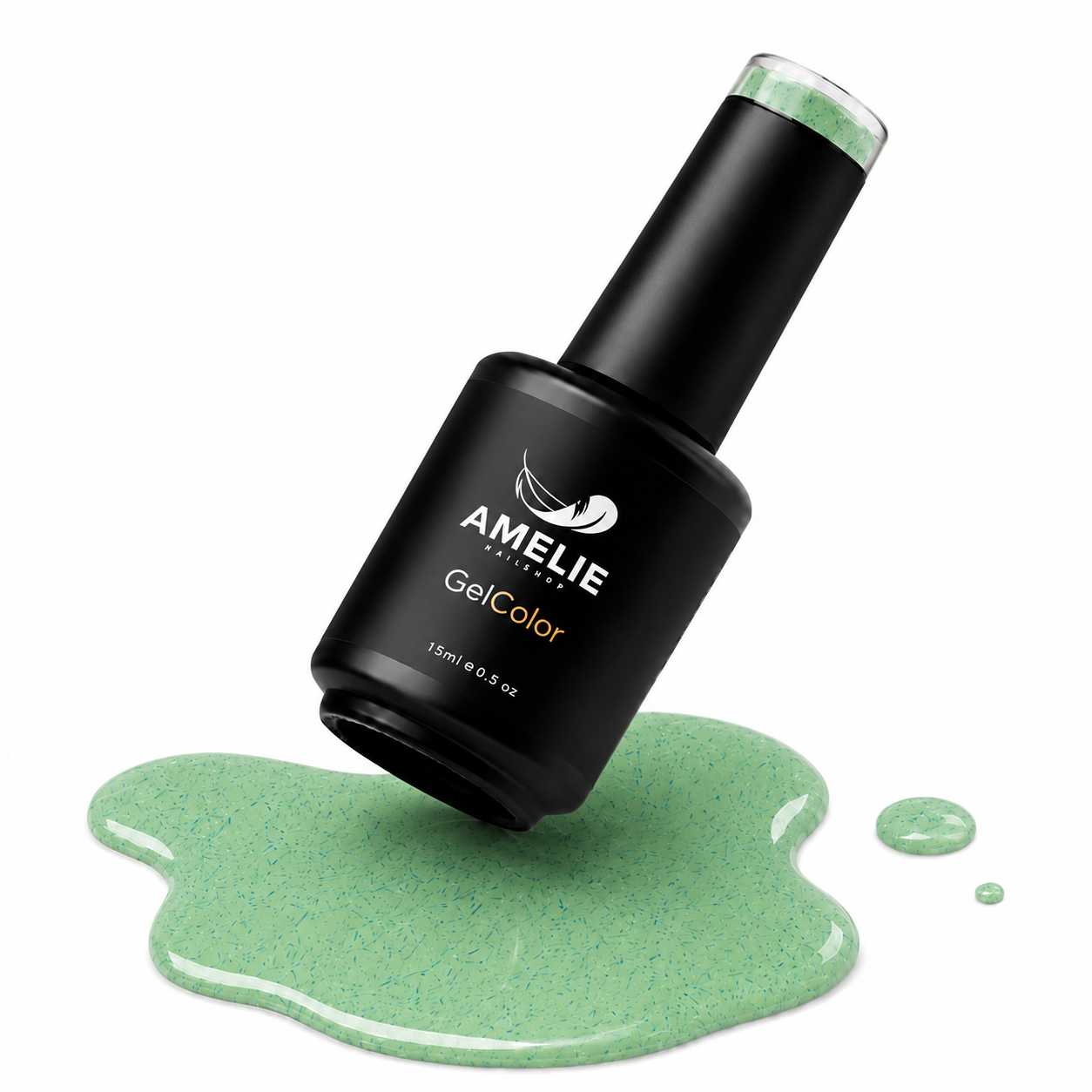 Amelie Nails Fibergel UV-Nagellack Grün F04* 15ml