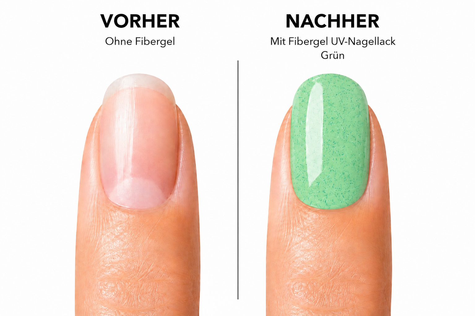 Amelie Nails Fibergel UV-Nagellack Grün F04* 15ml