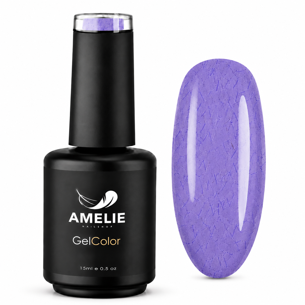 Amelie Nails Fibergel UV-Nagellack Lila F07* 15ml