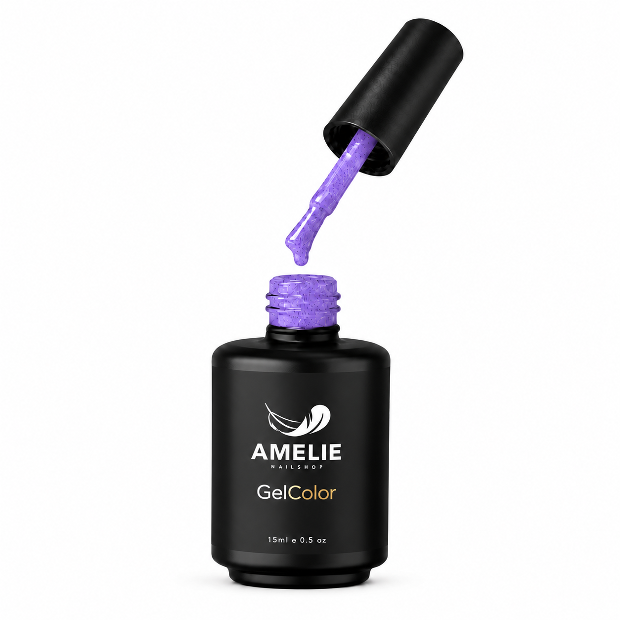 Amelie Nails Fibergel UV-Nagellack Lila F07* 15ml