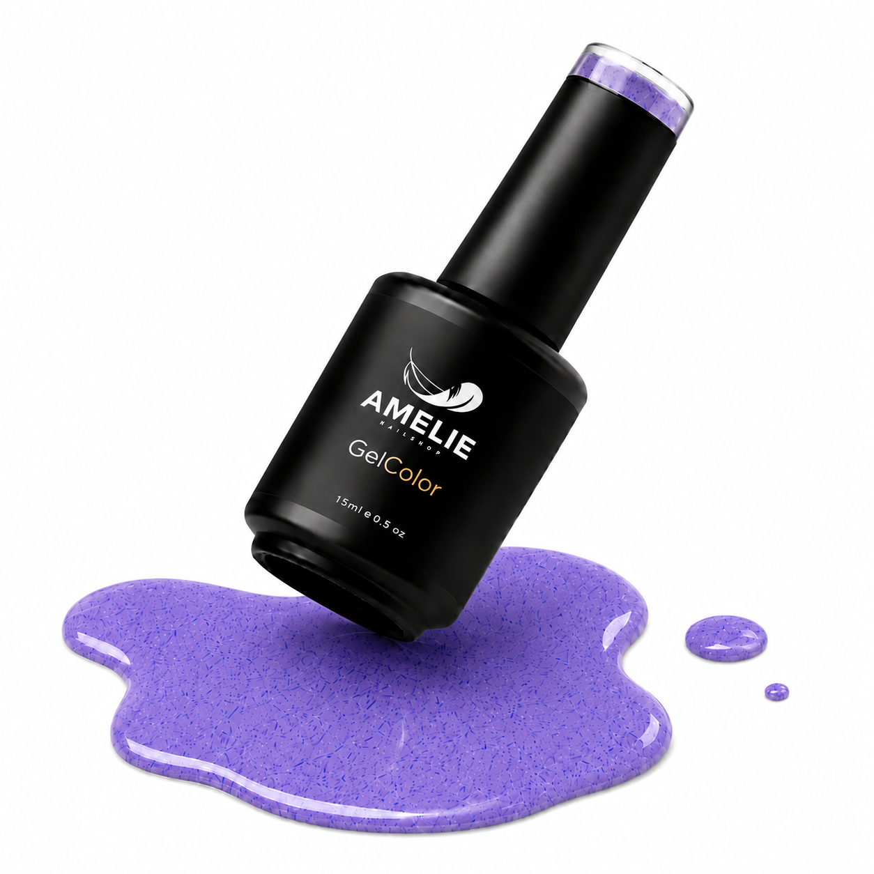 Amelie Nails Fibergel UV-Nagellack Lila F07* 15ml