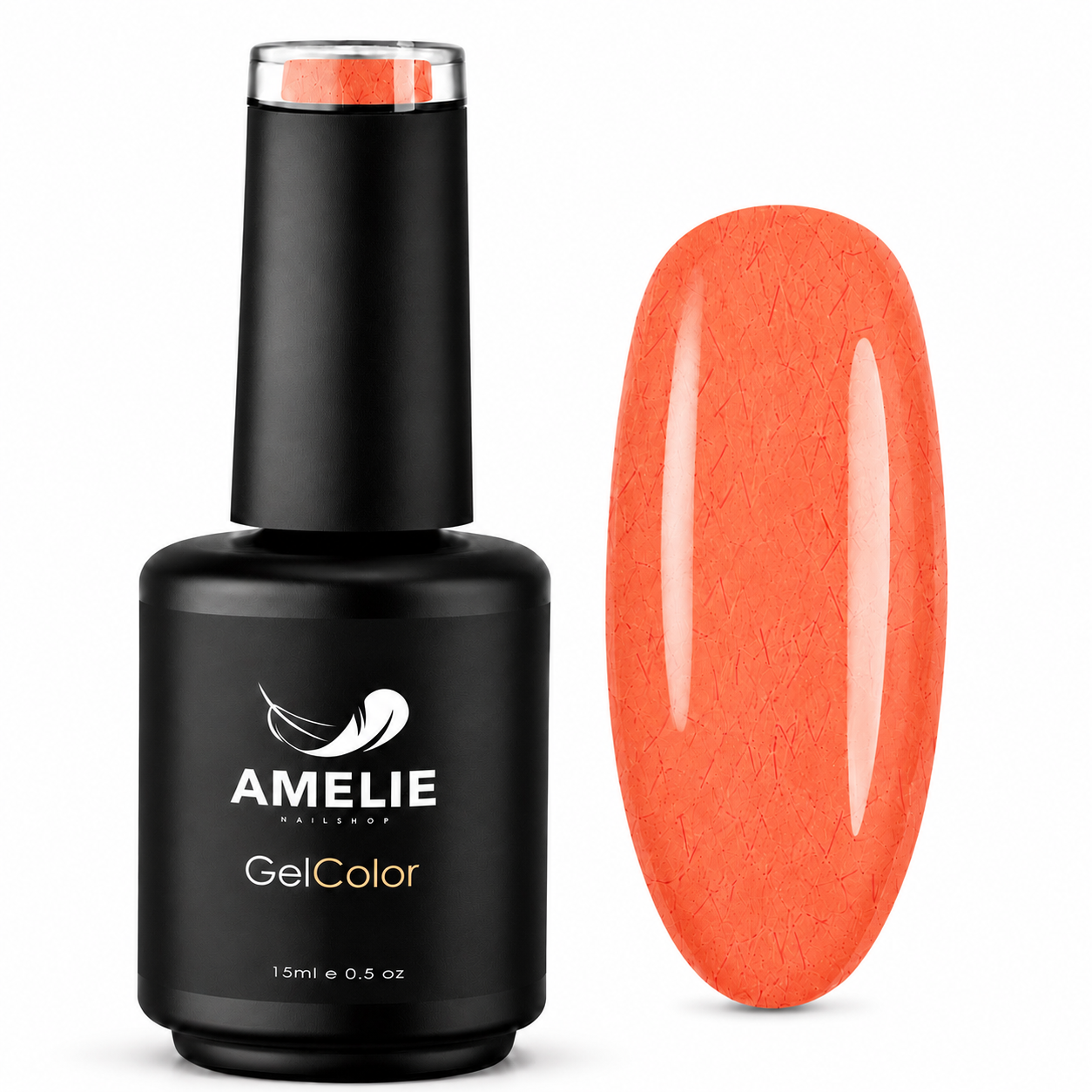 Amelie Nails Fibergel UV-Nagellack Orange F08* 15ml