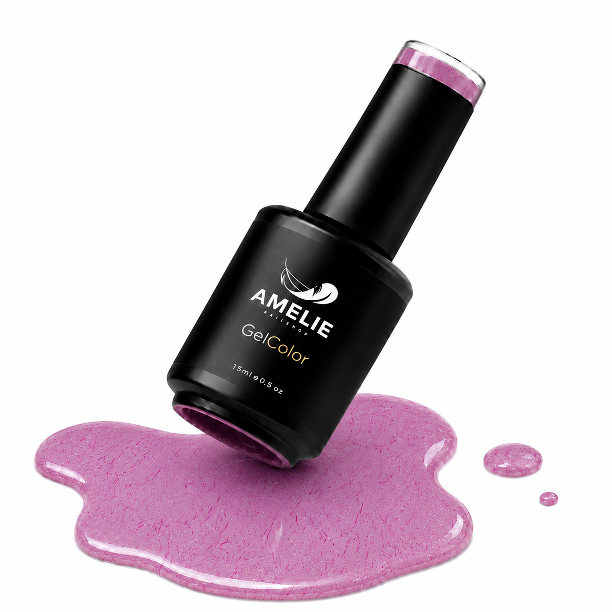 Amelie Nails Fibergel UV-Nagellack Rosa F12* 15ml