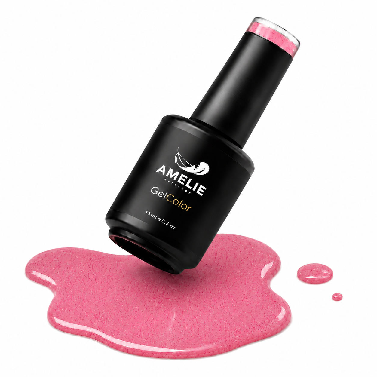 Amelie Nails Fibergel UV-Nagellack Rose F09* 15ml