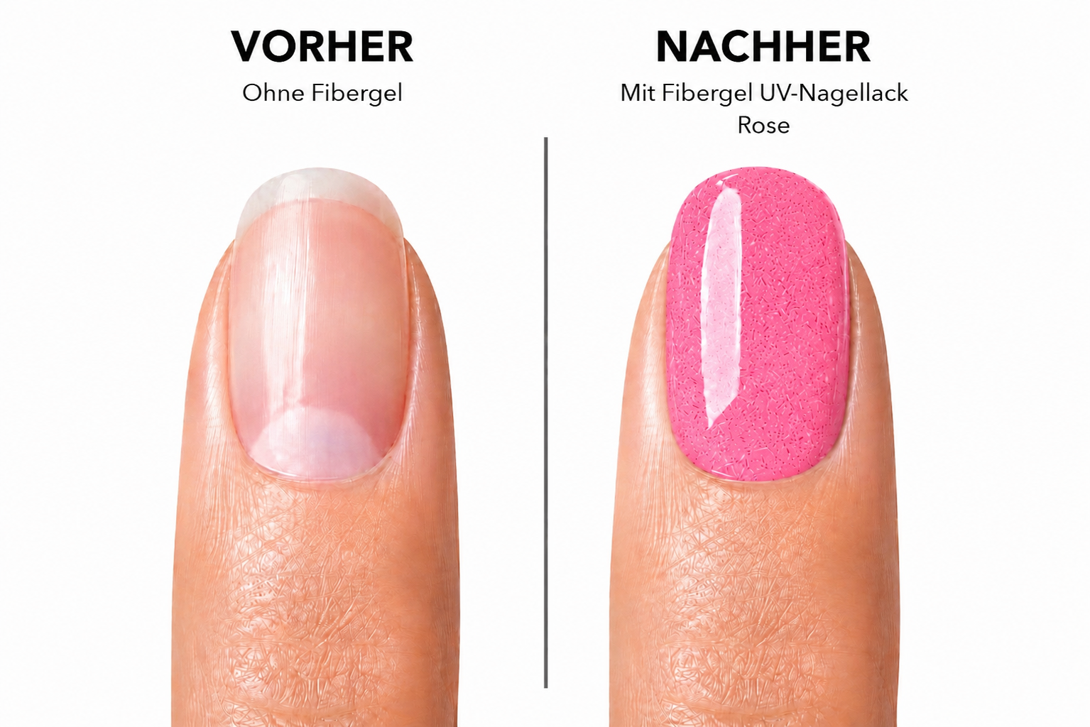 Amelie Nails Fibergel UV-Nagellack Rose F09* 15ml